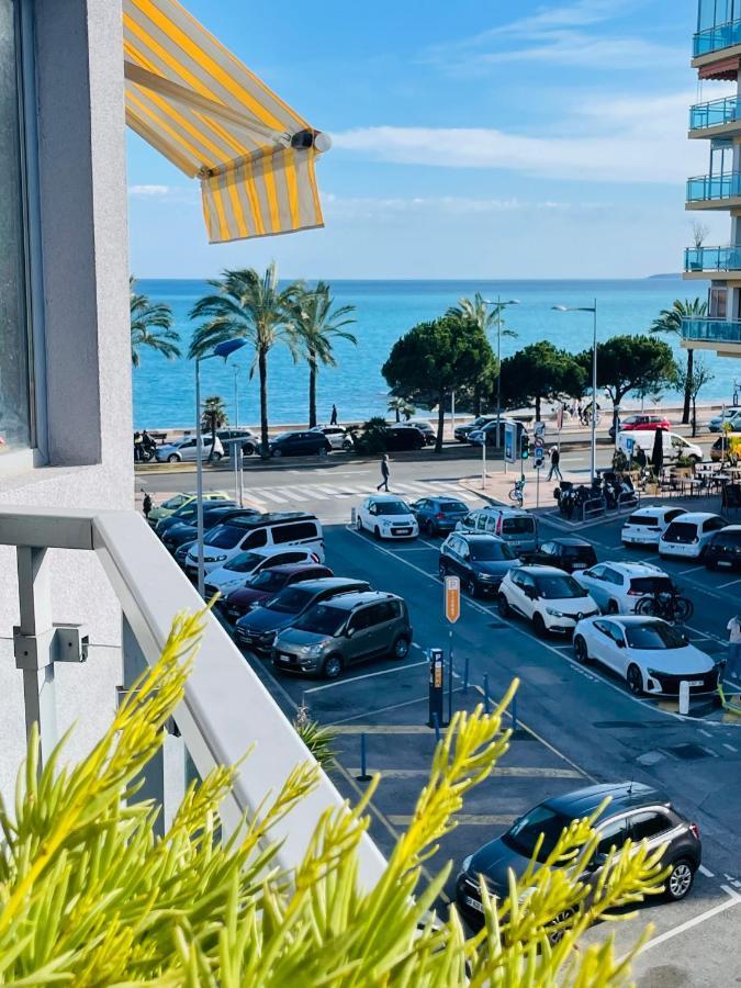 Cocon douillet face à la mer de Cagnes sur mer Extérieur photo